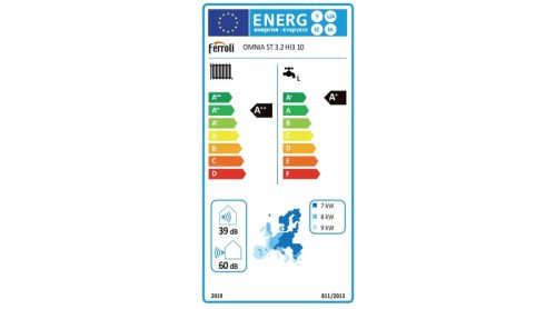 Ferroli Omnia ST 3.2 HI3 10 kW 1 fázis hőszivattyú 190 lit HMV tárolóval