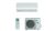 Daikin Sensira FTXF50F/RXF50F oldalfali split klíma csomag 5 kW