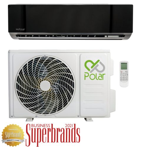 POLAR SIEH0025SDRB/SO1H0025SDR BLACK INVERTERES SPLIT KLÍMA CSOMAG 2,5KW